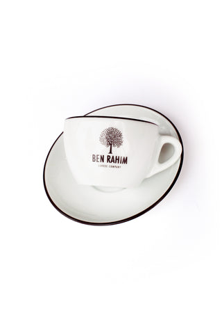 TASSE À CAPPUCCINO EN PORCELAINE BEN RAHIM (200ML)