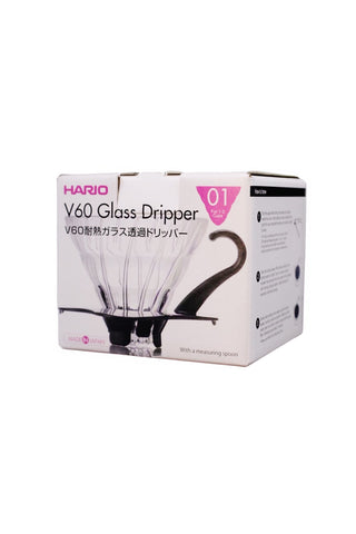 Glass Coffee Dripper V60 01