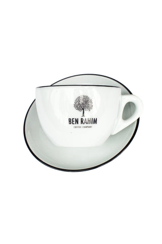 TASSE À LATTE EN PORCELAINE BEN RAHIM (260ML)