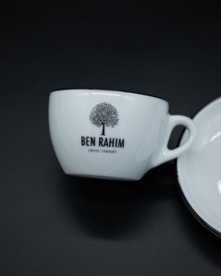 BEN RAHIM PORCELAIN CAPPUCCINO CUP (200ML)